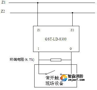 模塊與具有常開(kāi)無(wú)源觸點(diǎn)的現(xiàn)場(chǎng)設(shè)備連接方法